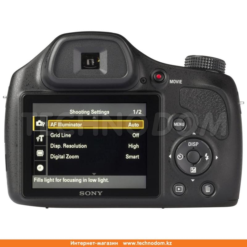 Цифровой фотоаппарат Sony DSC-H400/B - фото #2