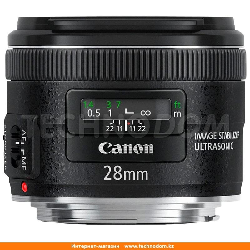 Объектив Canon EF 28 mm f/2.8 IS USM - фото #0