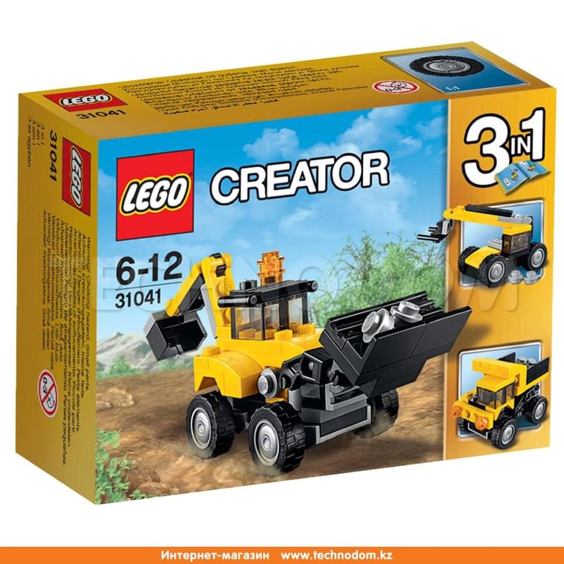 Конструктор LEGO CREATOR Строительная техника 31041 - фото #0