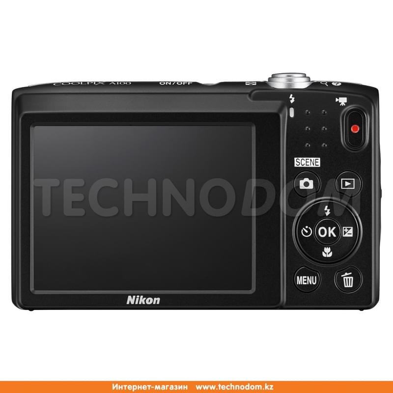 Цифровой фотоаппарат Nikon COOLPIX A100 Черный - фото #4