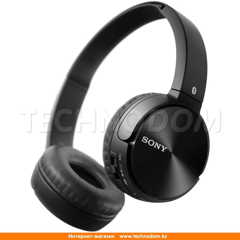 Наушники Накладные Sony Bluetooth MDR-ZX330BT, Black - фото #0
