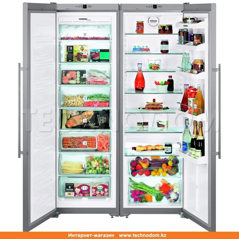 Side-by-Side холодильник Liebherr SBSesf-7212(SGNesf3063+SKesf4240) - фото #2