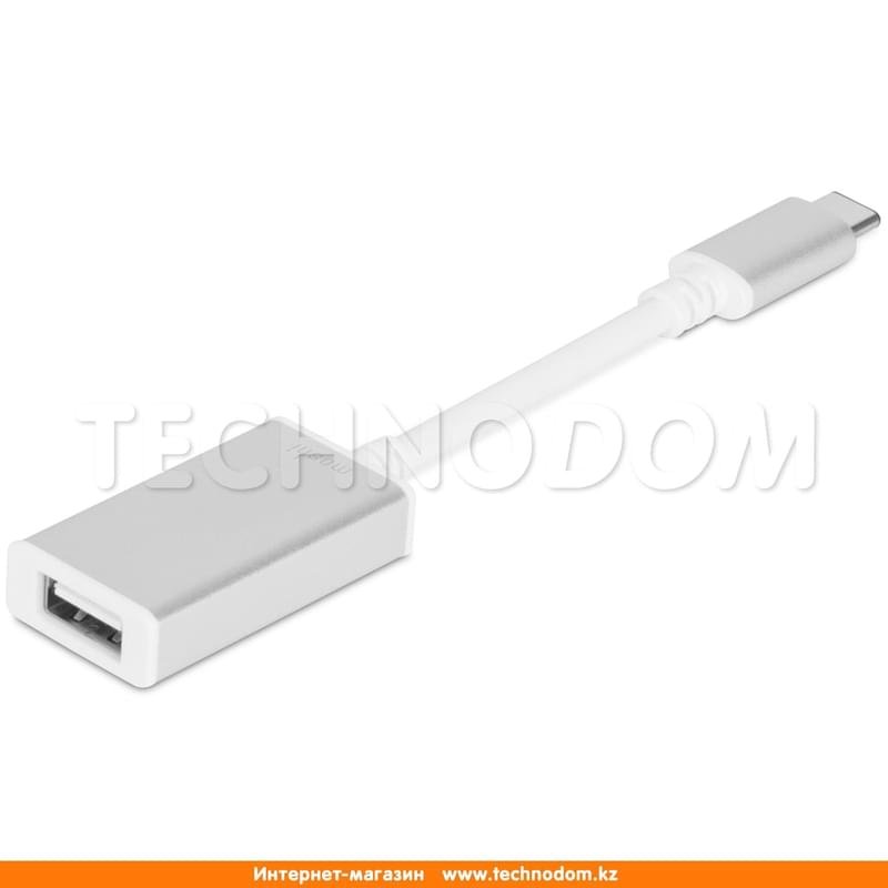 Переходник USB на Type-C 3.1, Moshi, Silver (99MO084200) - фото #1
