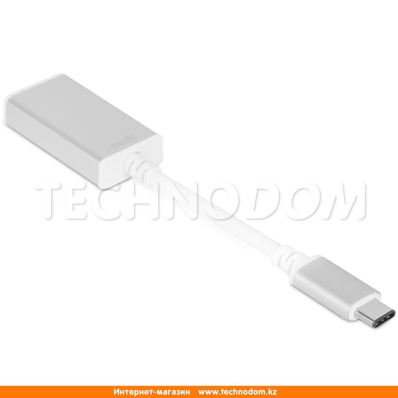 Переходник USB на Type-C 3.1, Moshi, Silver (99MO084200) - фото #2