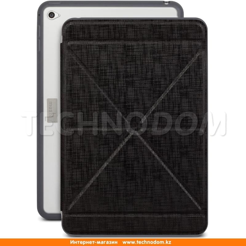 Чехол для iPad Mini 4 Moshi, VersaCover, Кожа, Metro Black (99MO056907) - фото #0