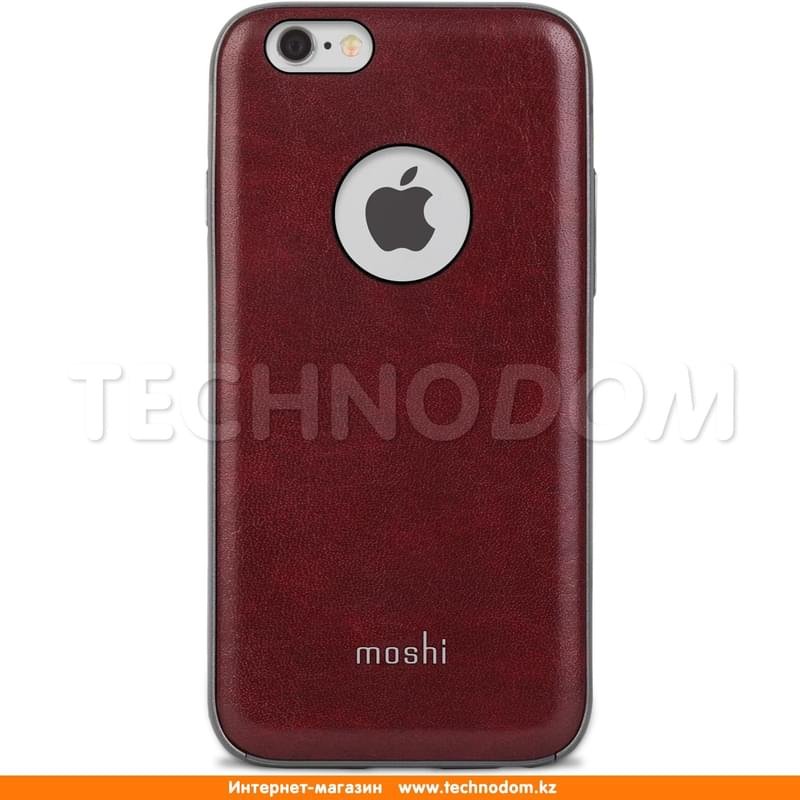 Чехол для iPhone 6S/6 Moshi, iGlaze Napa, Поликарбонат, Burgundy Red (99MO079521) - фото #0