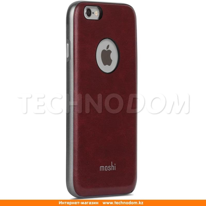 Чехол для iPhone 6S/6 Moshi, iGlaze Napa, Поликарбонат, Burgundy Red (99MO079521) - фото #1