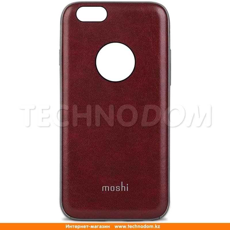 Чехол для iPhone 6S/6 Moshi, iGlaze Napa, Поликарбонат, Burgundy Red (99MO079521) - фото #6