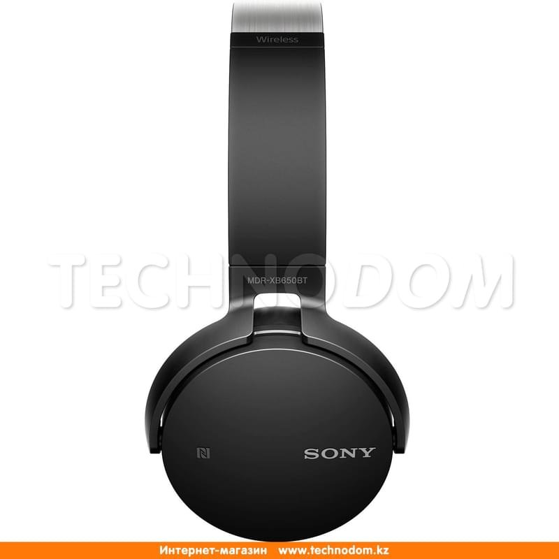 Наушники Накладные Sony Bluetooth MDR-XB650BT, Black - фото #2