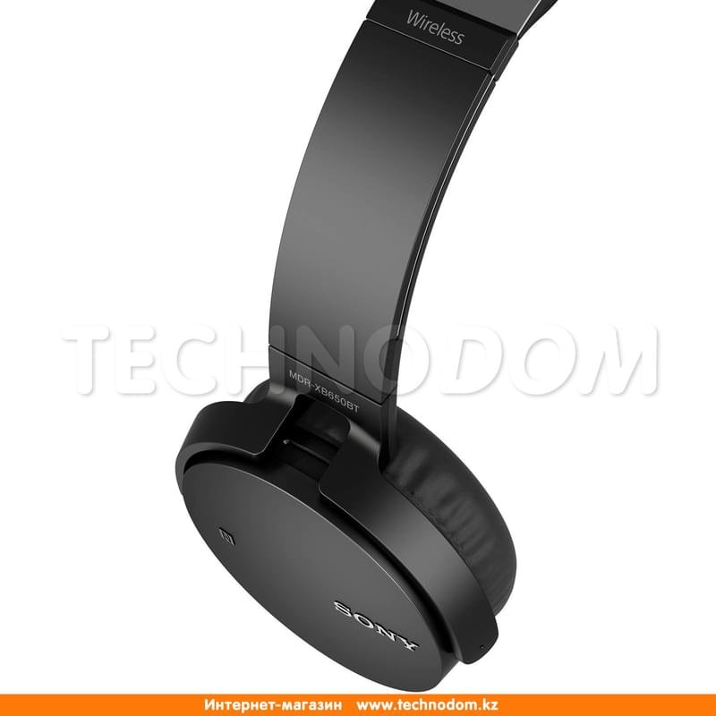 Наушники Накладные Sony Bluetooth MDR-XB650BT, Black - фото #4