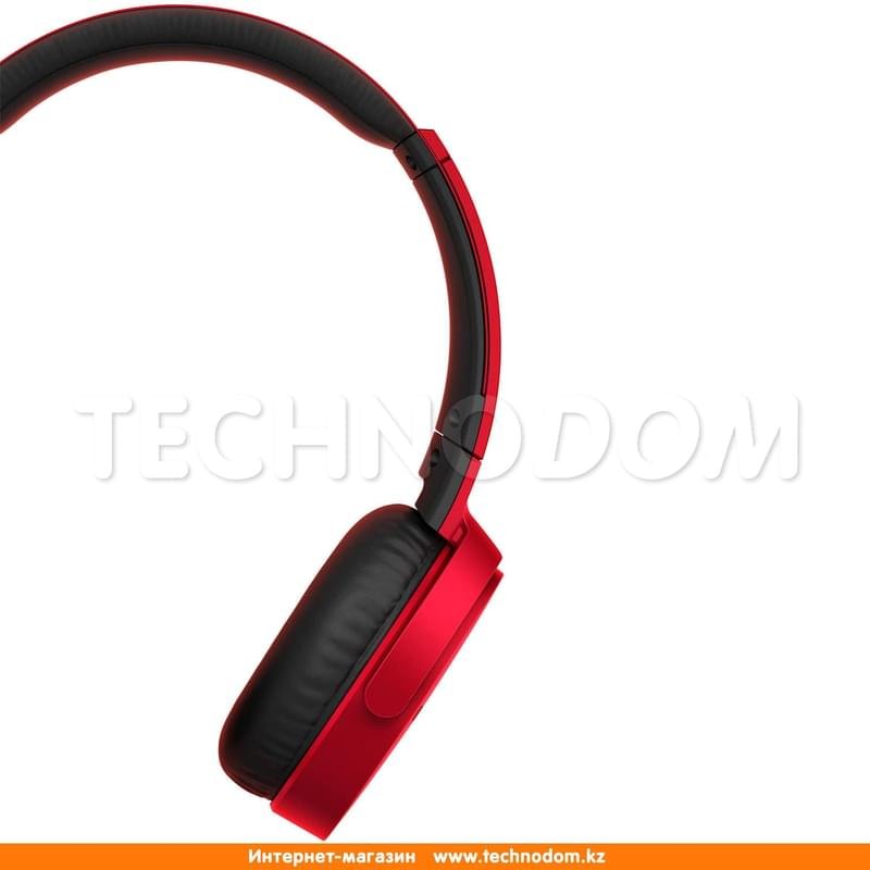 Наушники Накладные Sony Bluetooth MDR-XB650BT, Red - фото #3