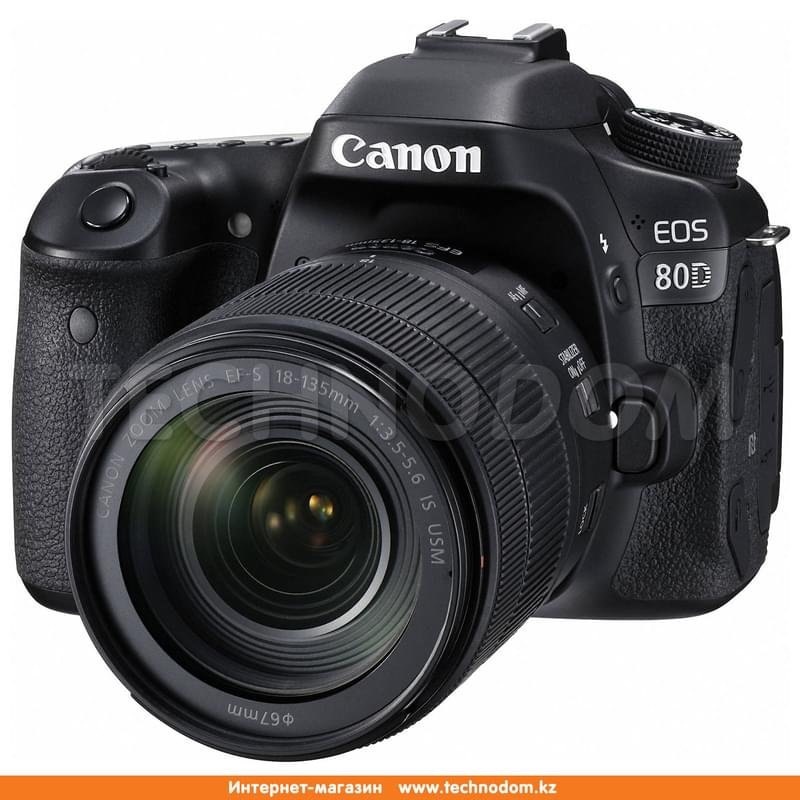 Зеркальный фотоаппарат Canon EOS 80D EF-S 18-135 IS USM - фото #0