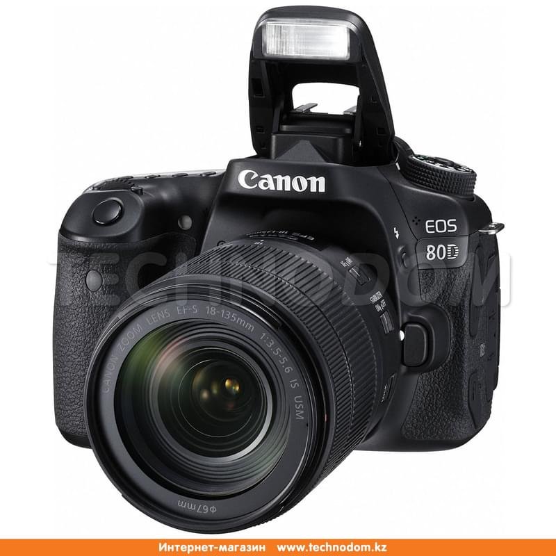 Зеркальный фотоаппарат Canon EOS 80D EF-S 18-135 IS USM - фото #3