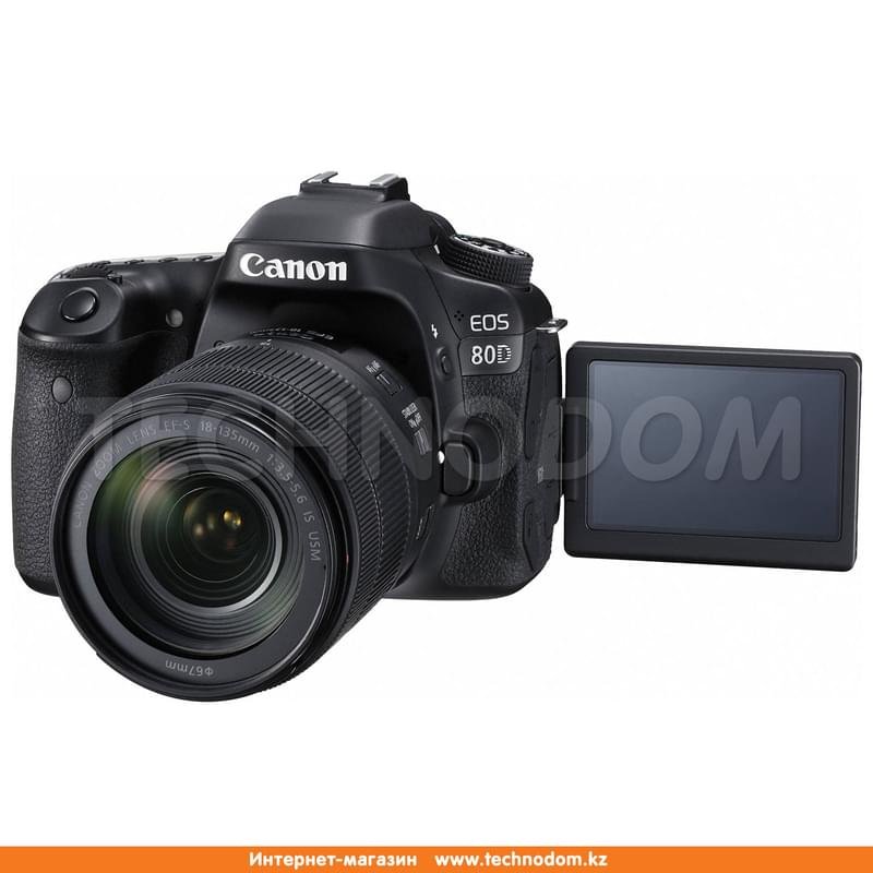 Зеркальный фотоаппарат Canon EOS 80D EF-S 18-135 IS USM - фото #5