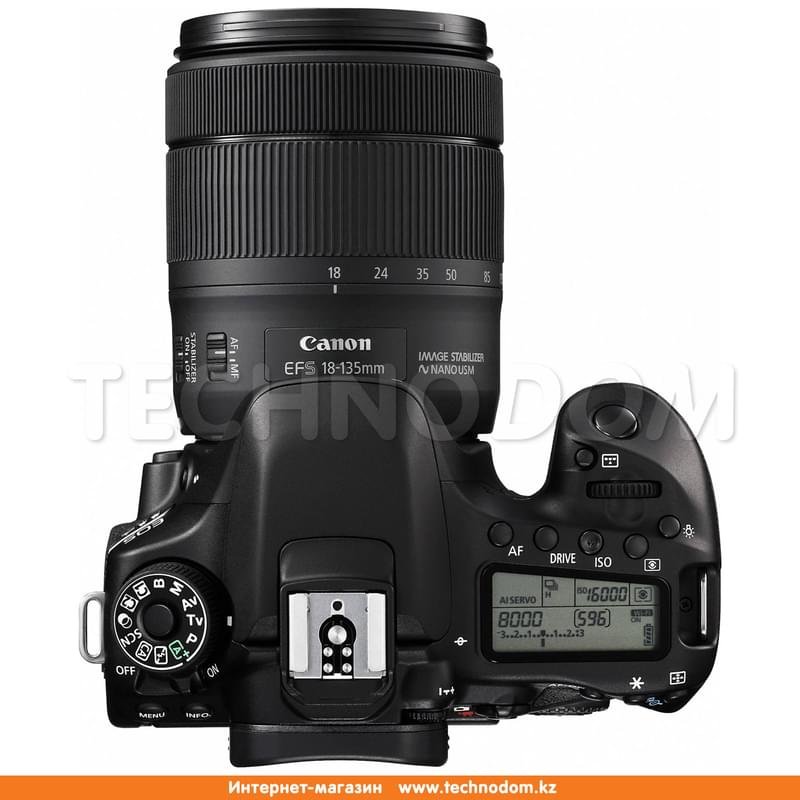 Зеркальный фотоаппарат Canon EOS 80D EF-S 18-135 IS USM - фото #11