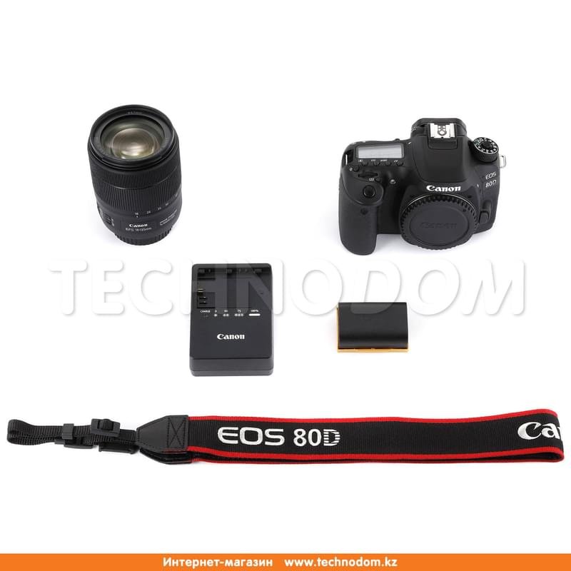 Зеркальный фотоаппарат Canon EOS 80D EF-S 18-135 IS USM - фото #16