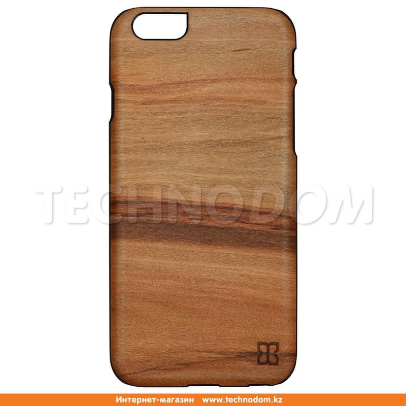 Чехол для iPhone SE/5S/5 Man&Wood, Поликарбонат+Дерево, Cappuccino (M1121B) - фото #0