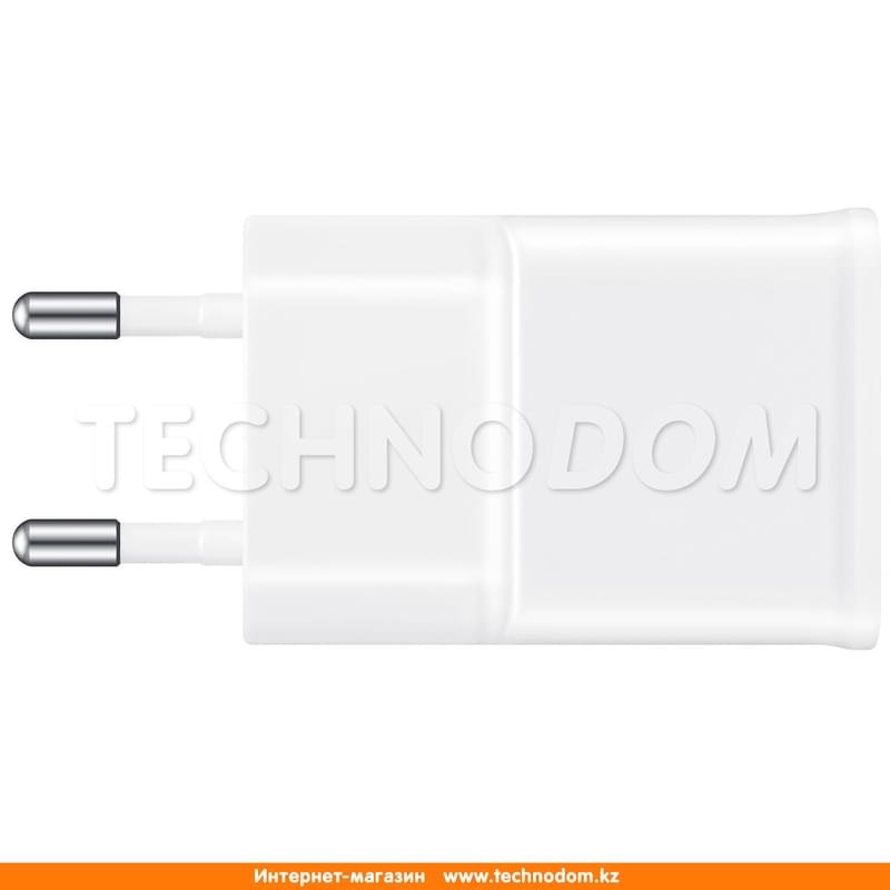 Сетевое зарядное устройство 1*USB, 2A + каб. microUSB, Samsung, Fast Charge, Белый (EP-TA20EWEUGRU) - фото #1
