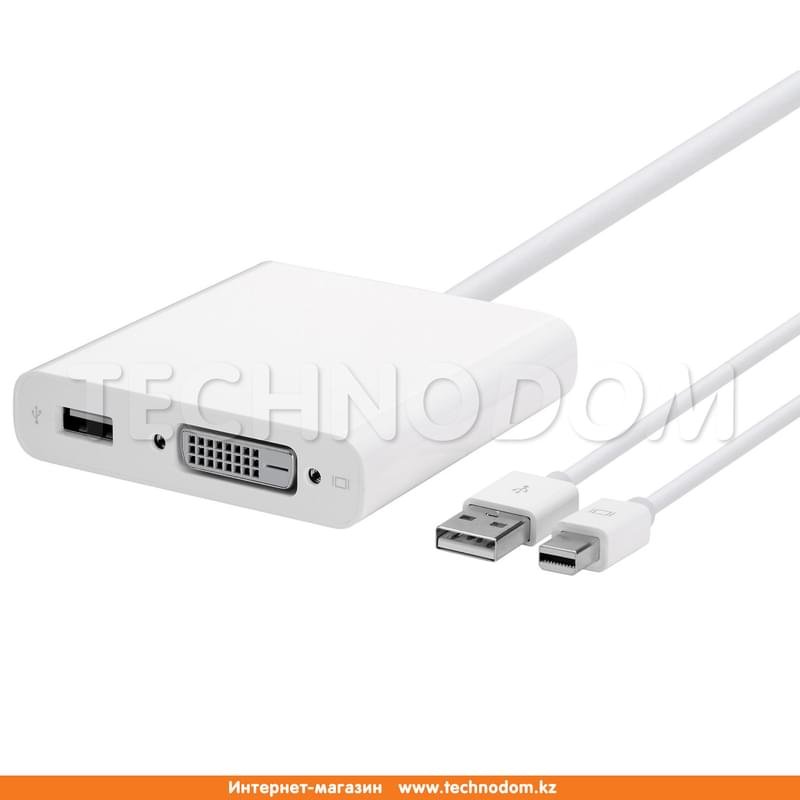 Адаптер Apple, Mini DisplayPort - Двухканальный DVI (MB571Z/A) - фото #0