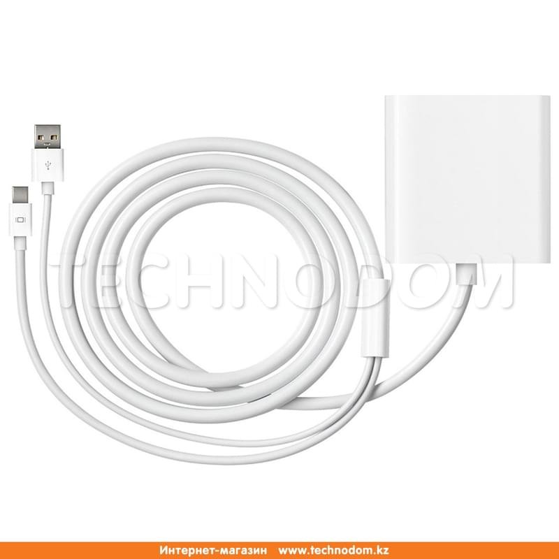 Адаптер Apple, Mini DisplayPort - Двухканальный DVI (MB571Z/A) - фото #2