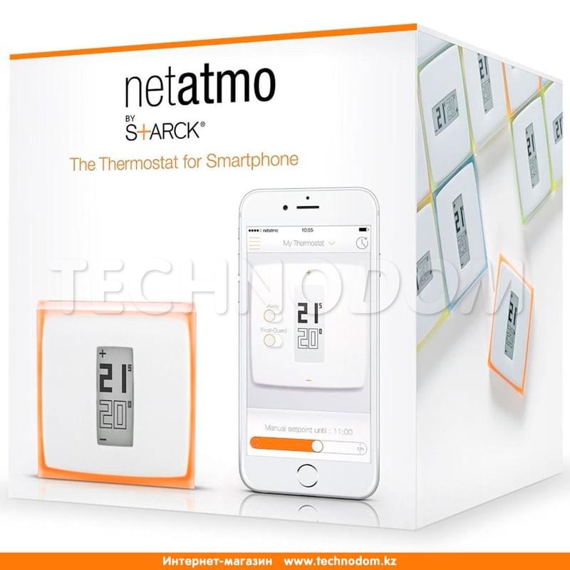 Умный термостат Netatmo Thermostat для отопительных систем NTH01 - фото #1