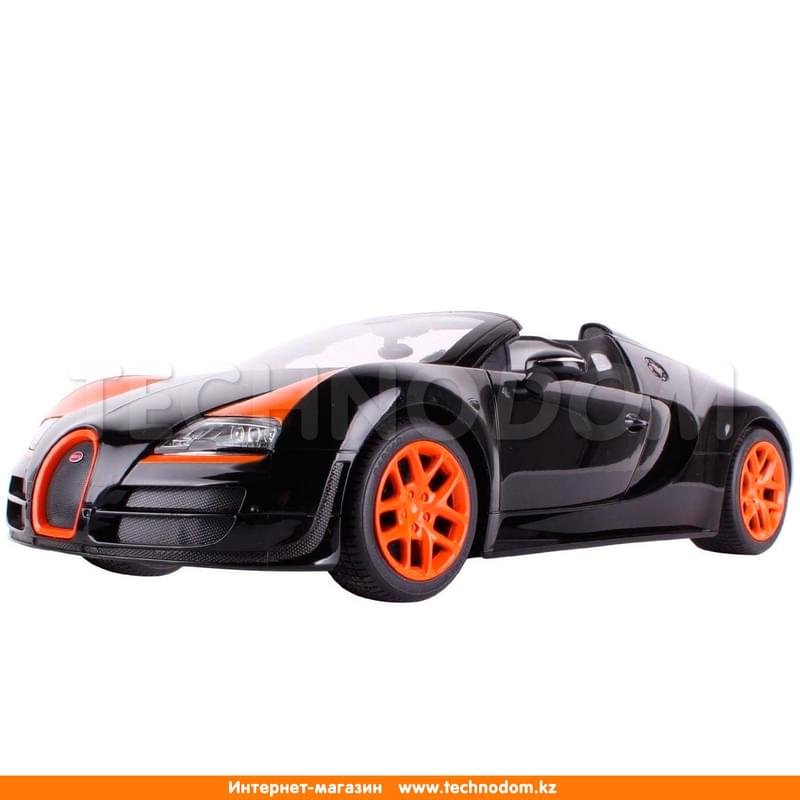 Дет. Игрушка Радиоуправляемая Машина, Bugatti Grand Sport Vitesse, 1:14, Orange/Black (70400OB) - фото #0