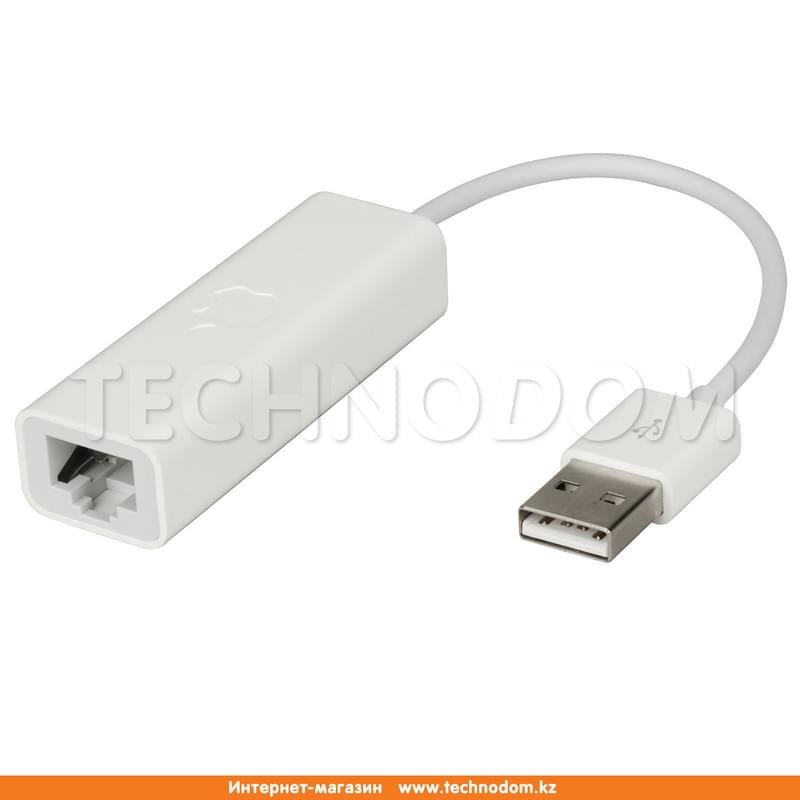 Адаптер Apple, USB 2.0 - RJ45 Ethernet Adapter (MC704ZM/A) - фото #0