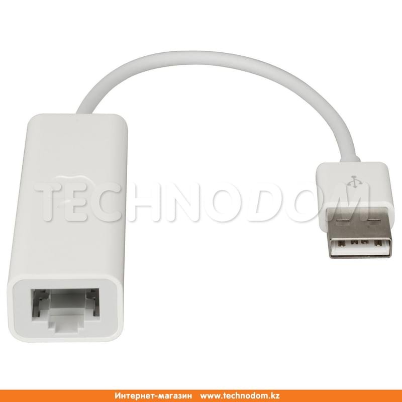 Адаптер Apple, USB 2.0 - RJ45 Ethernet Adapter (MC704ZM/A) - фото #1