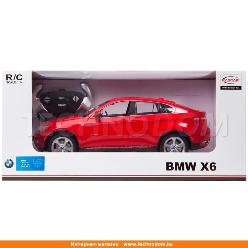 Радиоуправляемая Машина BMW X6 1:24 Red 31700R - фото #4