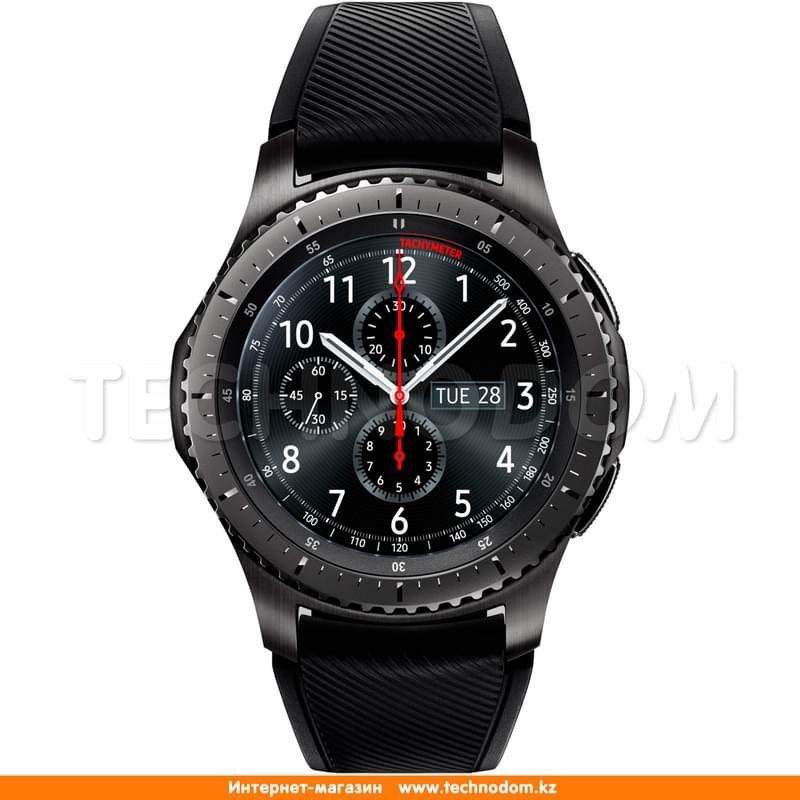 Смарт часы Samsung Gear S3 Frontier, Black - фото #0