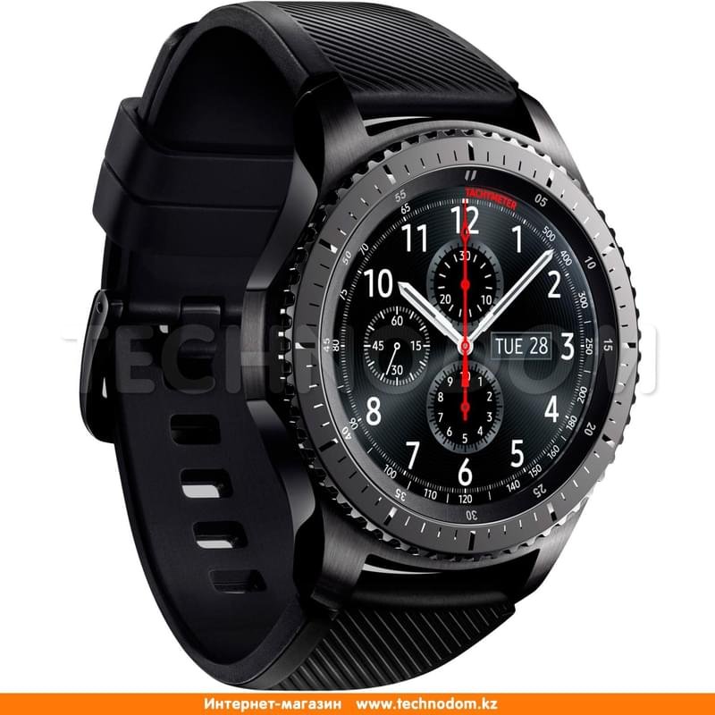 Смарт часы Samsung Gear S3 Frontier, Black - фото #1