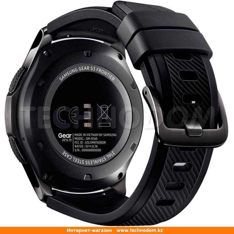 Смарт часы Samsung Gear S3 Frontier, Black - фото #2