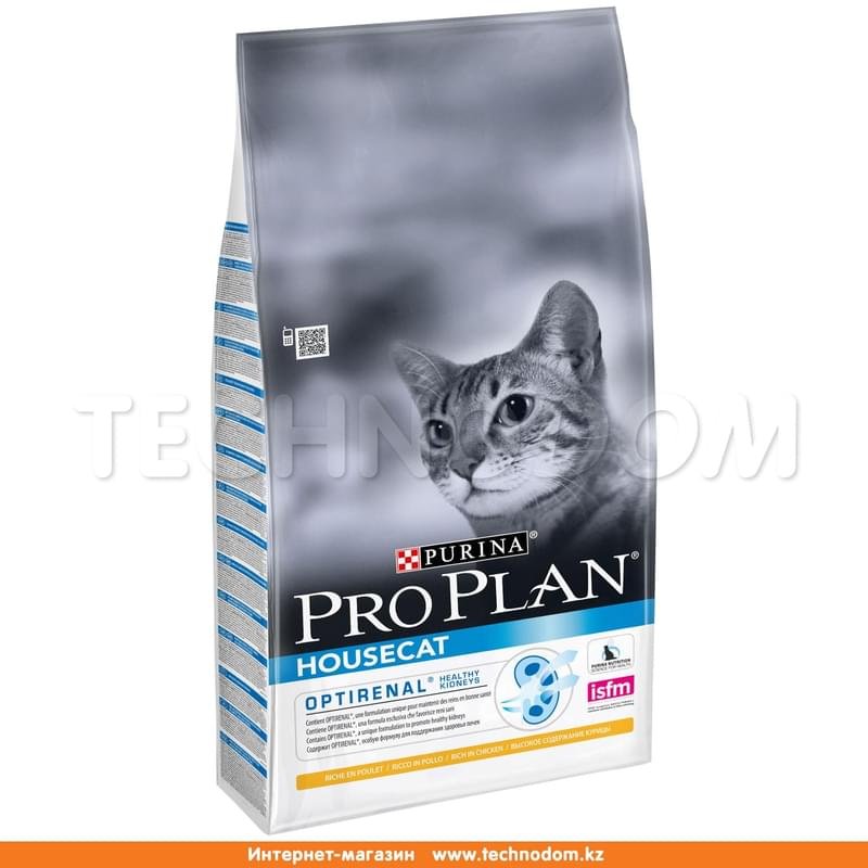Сухой корм Pro Plan Housecat для кошек, живущих в доме, с курицей 10 кг - фото #0