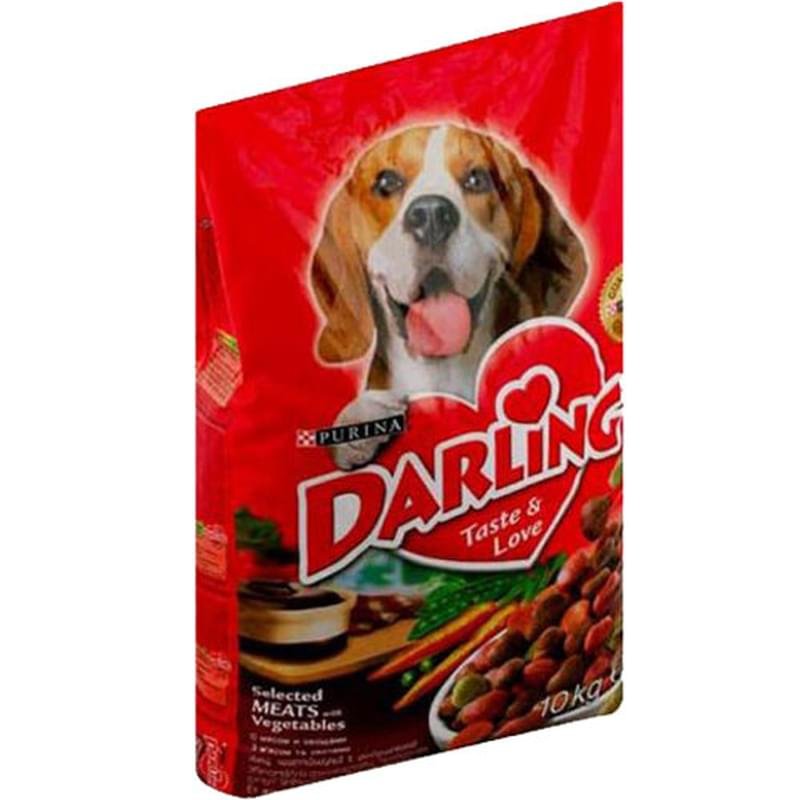 Сухой корм Darling для собак, с мясом и овощами 10 кг - фото #0