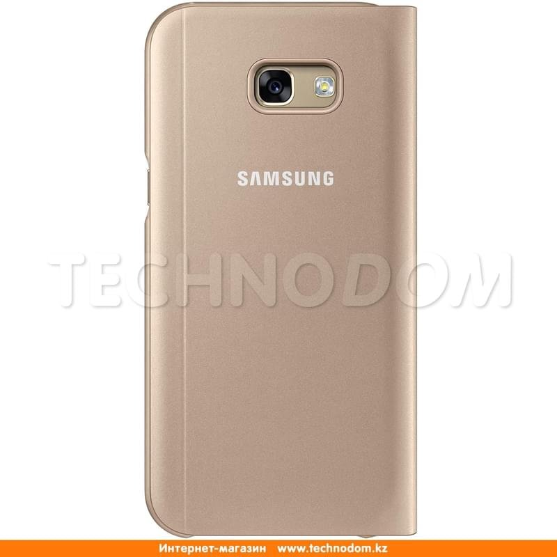 Чехол для Samsung Galaxy A5/A520 (2017), S View Standing Cover, Gold (EF-CA520PFEGRU) - фото #1