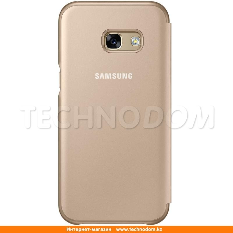 Чехол для Samsung Galaxy A3/A320 (2017), Neon Flip Cover, Gold (EF-FA320PFEGRU) - фото #1