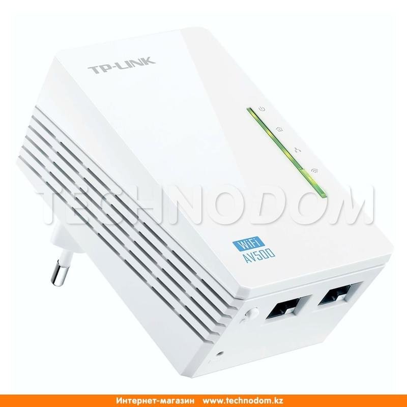 Комплект адаптеров TP-Link Powerline AV500, 500/300 Mbps, (TL-WPA4220KIT) - фото #0
