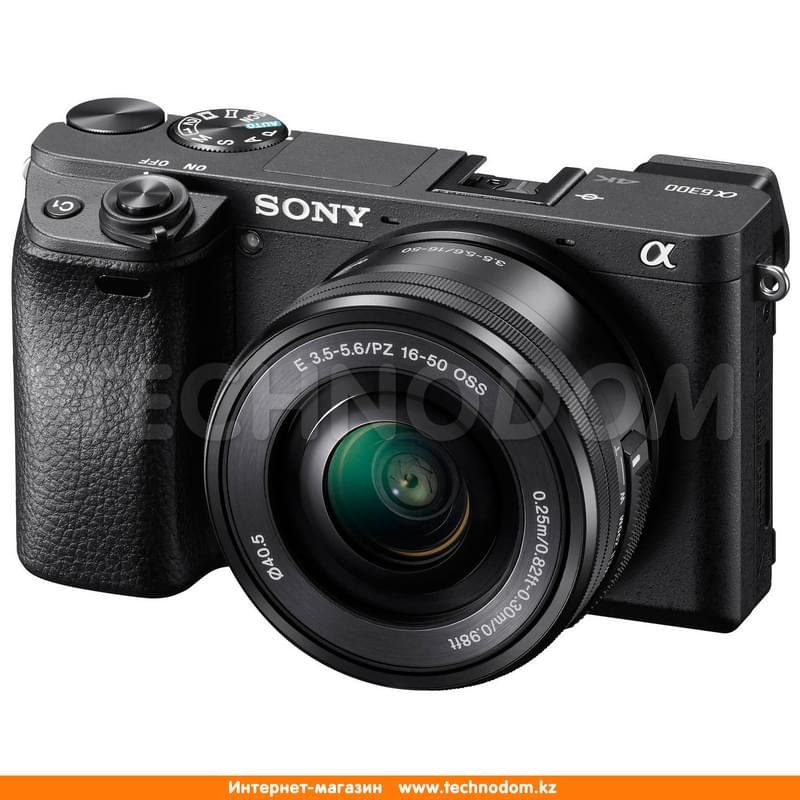 Беззеркальный фотоаппарат Sony ILC-E6300L+16-50 Black - фото #1