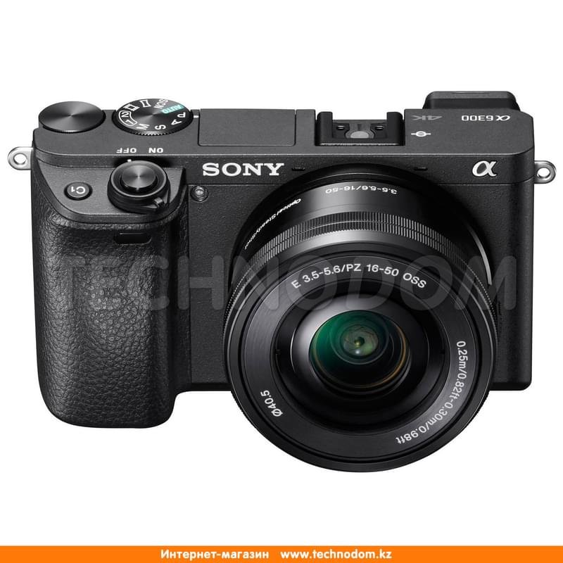 Беззеркальный фотоаппарат Sony ILC-E6300L+16-50 Black - фото #3
