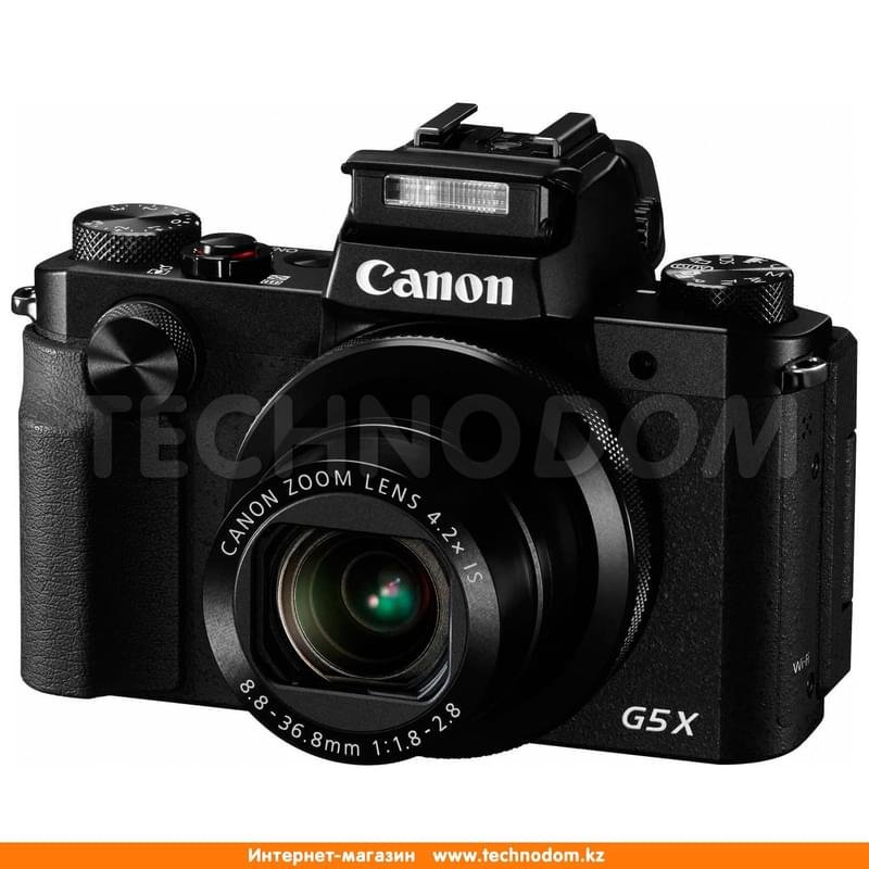 Цифровой фотоаппарат Canon PowerShot G-5X Black - фото #3