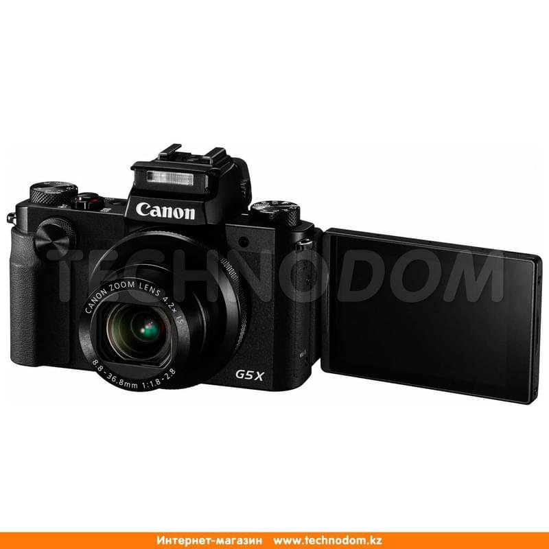 Цифровой фотоаппарат Canon PowerShot G-5X Black - фото #5