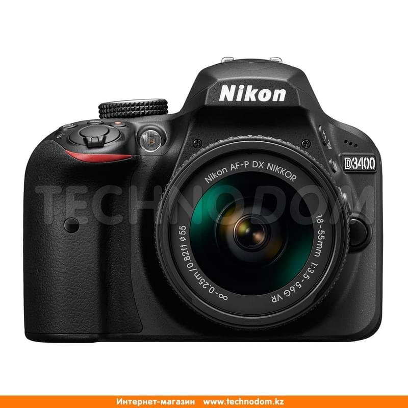 Зеркальный фотоаппарат Nikon D3400+18-55 VR - фото #0
