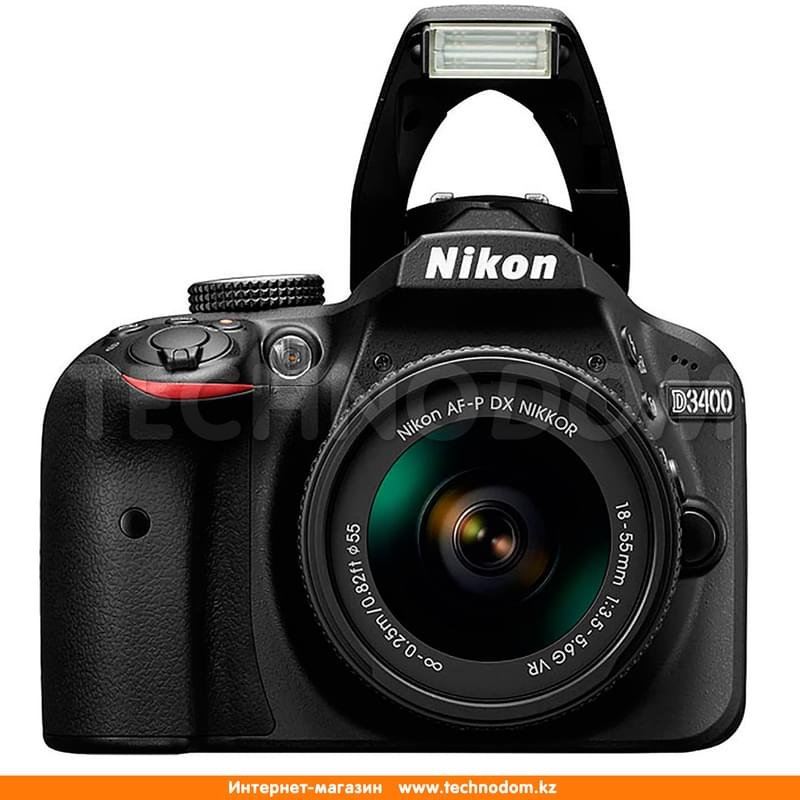 Зеркальный фотоаппарат Nikon D3400+18-55 VR - фото #1