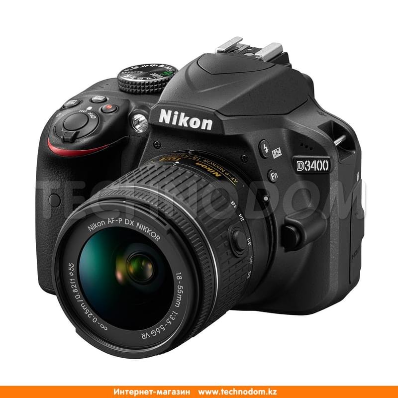 Зеркальный фотоаппарат Nikon D3400+18-55 VR - фото #2