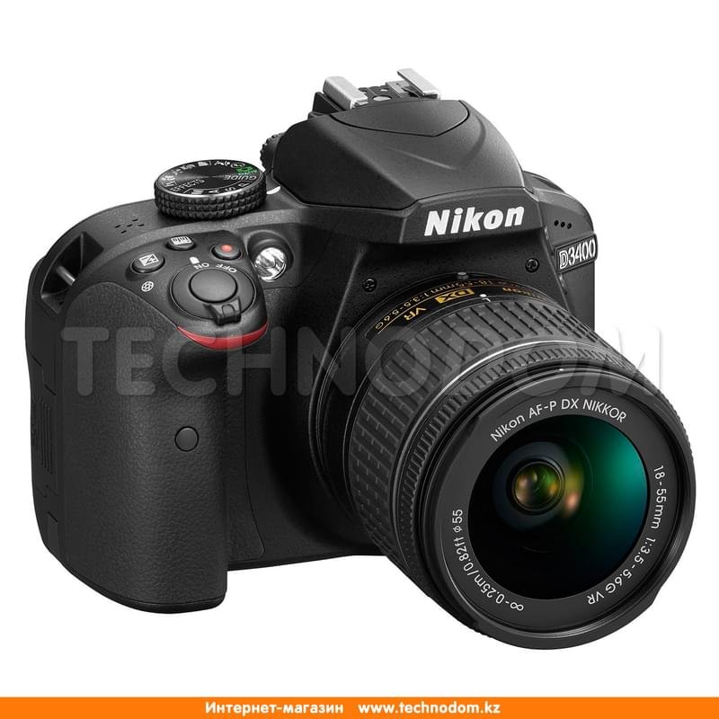 Зеркальный фотоаппарат Nikon D3400+18-55 VR - фото #4