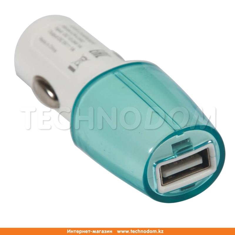 Автомобильное зарядное устр-во 1*USB, 1A, gTEC, Белый (CR-C002) - фото #0