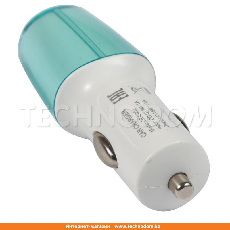 Автомобильное зарядное устр-во 1*USB, 1A, gTEC, Белый (CR-C002) - фото #1