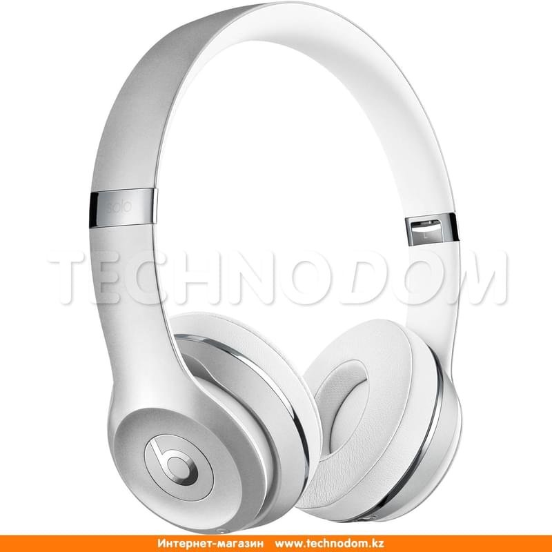 Наушники Накладные Beats Bluetooth Solo 3, Silver (MNEQ2ZM/A) - фото #1