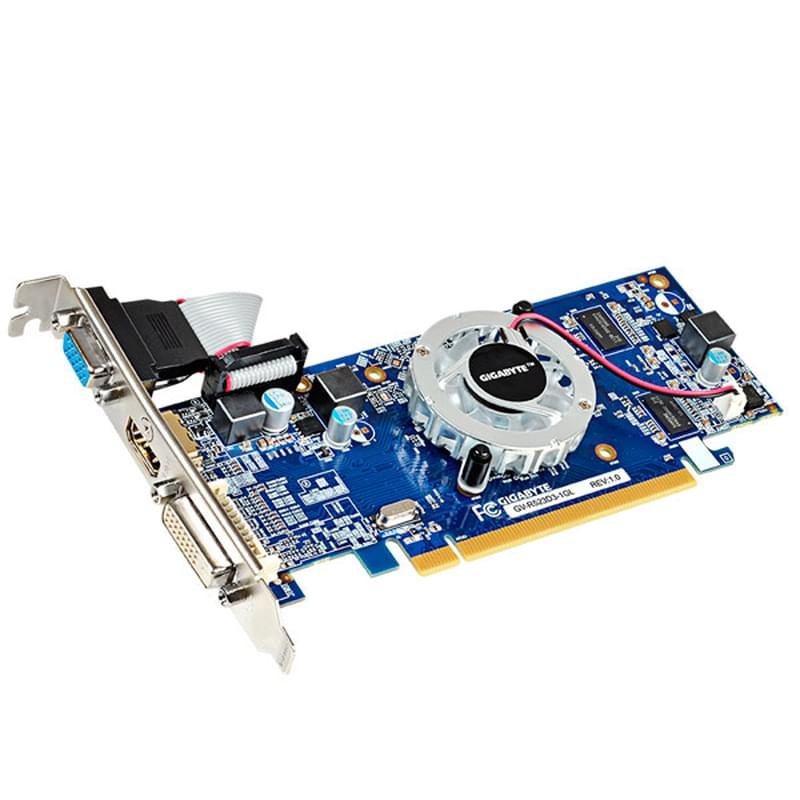 Видеокарта Gigabyte AMD ATI Radeon R5230 1Gb (VGA+2*DVI+HDMI)(GV-R523D3-1GL) - фото #0