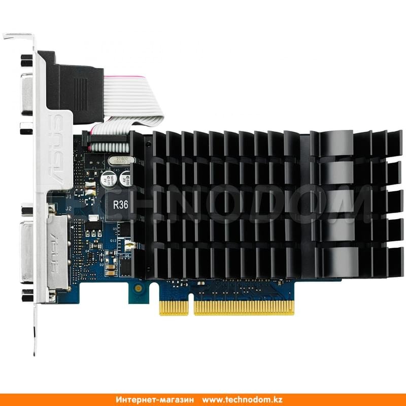 Видеокарта ASUS Nvidia GeForce GT 720 2Gb DDR3 (VGA+DVI+HDMI) - фото #0
